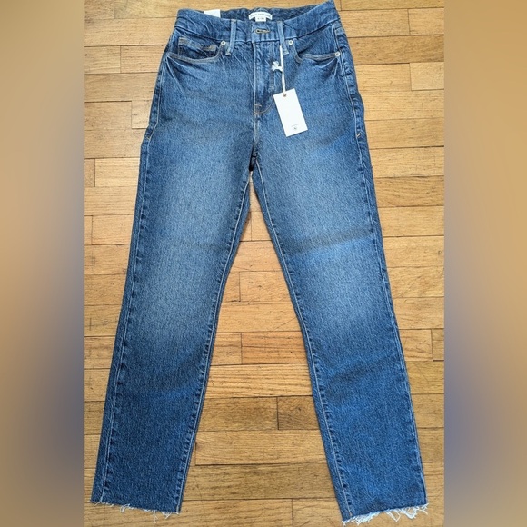 Good American blue Good Classic Jeans Size 2 /26 - Picture 5 of 8
